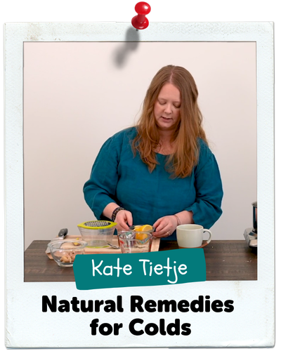 Natural Remedies for Colds, Kate Tietje